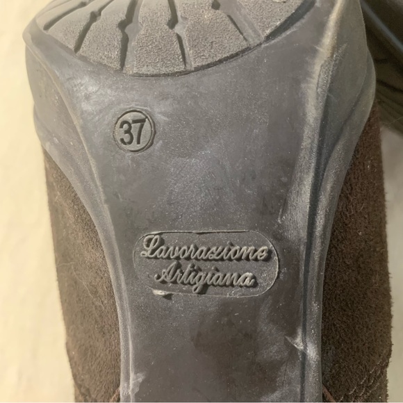 Mario Bruni Studio brown suede boots - Picture 11 of 11